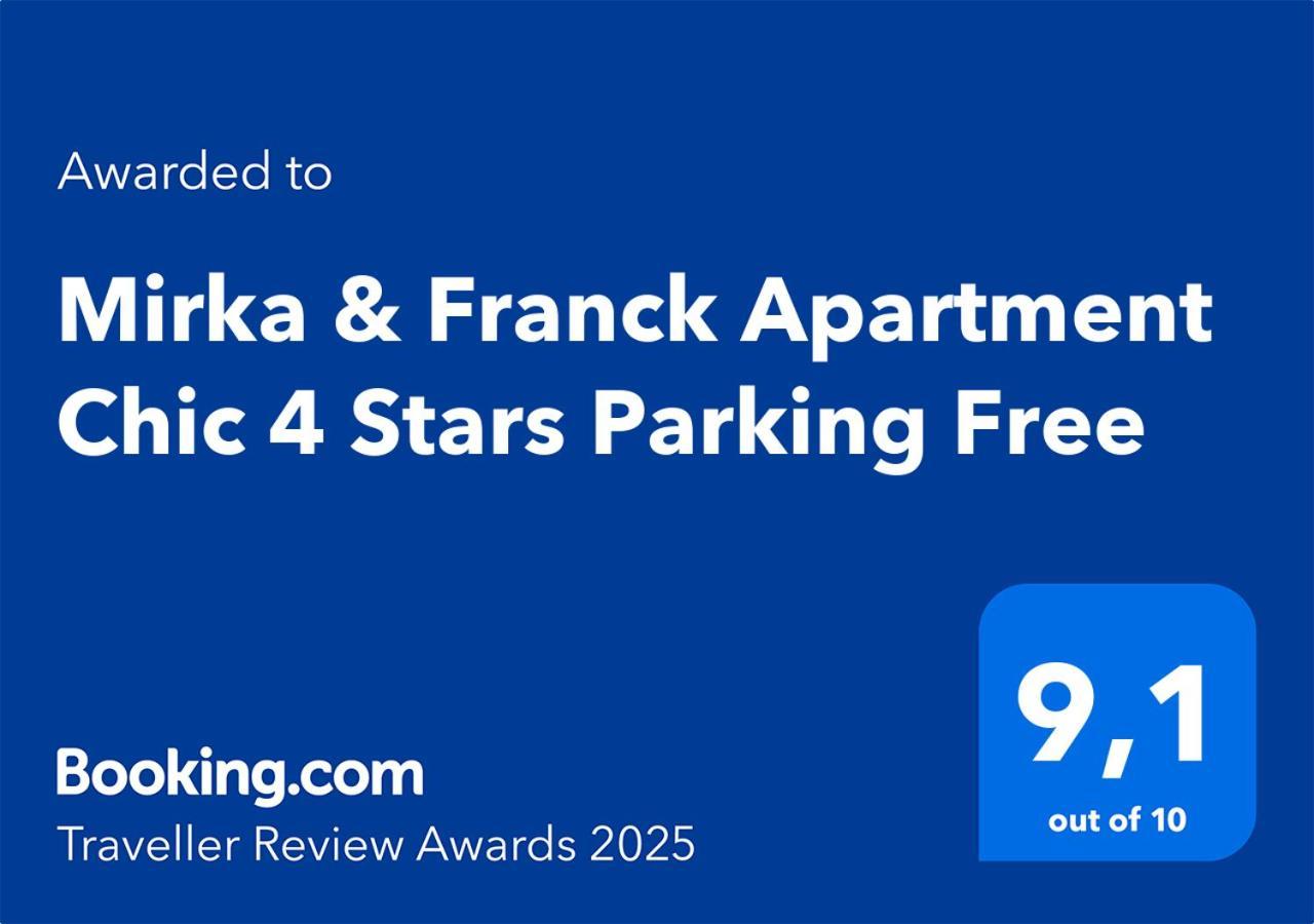 קולמר Mirka & Franck Apartment Chic 4 Stars Parking Free מראה חיצוני תמונה